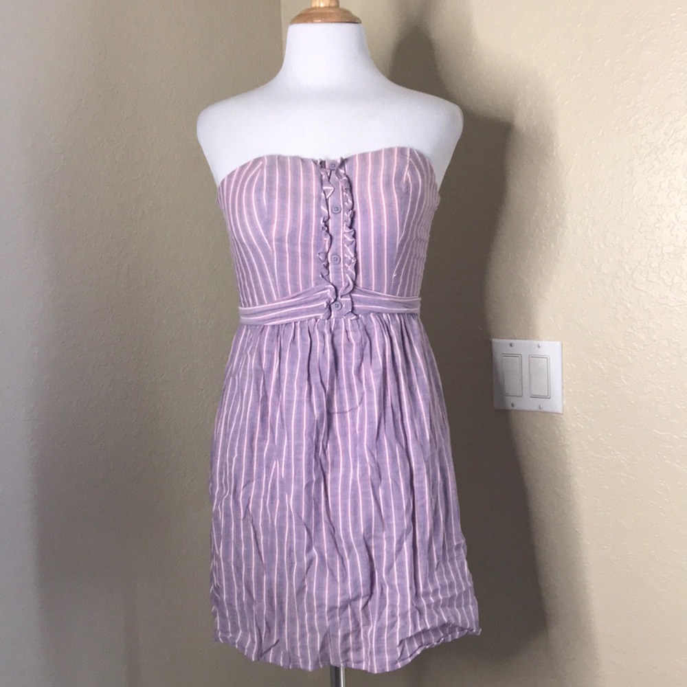 Mossimo Supply Co. | Strapless Striped Dress S